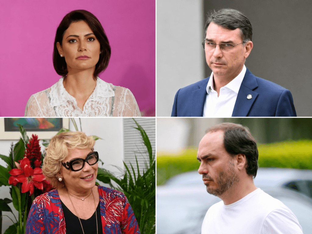 Conflitos Familiares no Clã Bolsonaro: De Michelle e Flávio a Carlos e Rogéria, relembrando as Disputas Intensas.