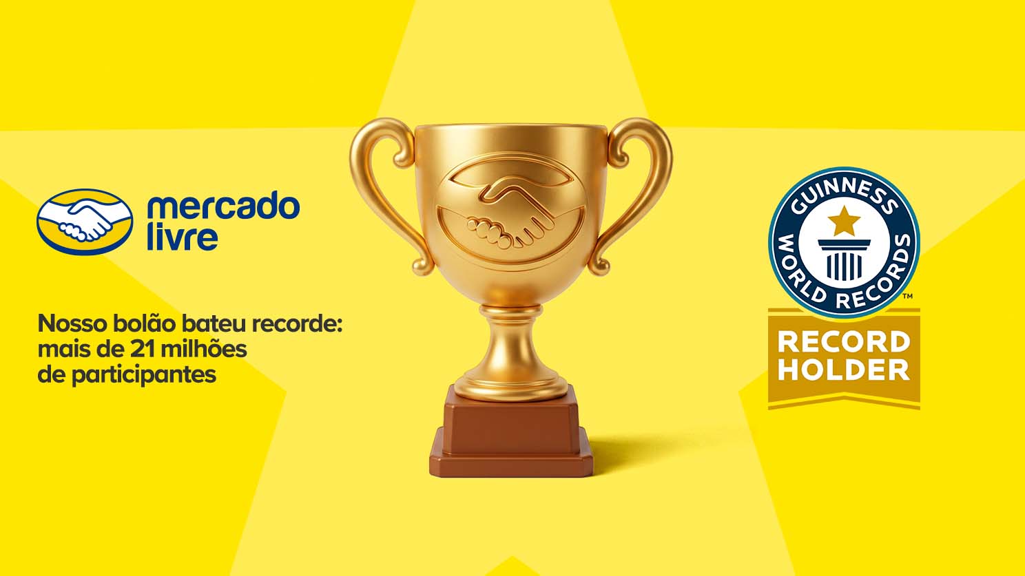 Bolão do Mercado Pago é reconhecido pelo Guinness World Records