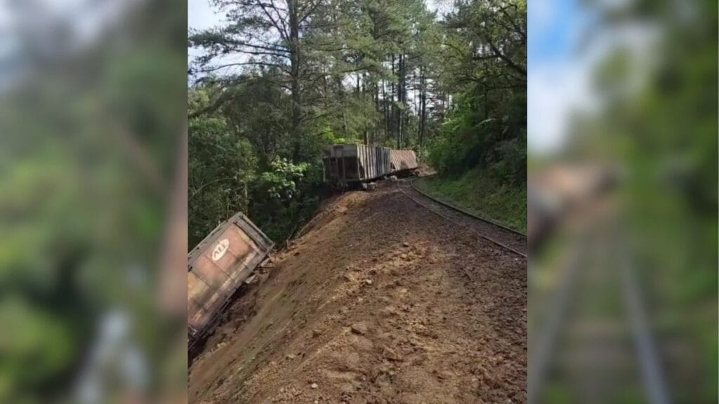 Vagões descarrilam e passeio da Maria Fumaça é cancelado no Norte de SC Vagões descarrilam e passeio da Maria Fumaça é cancelado no Norte de SC